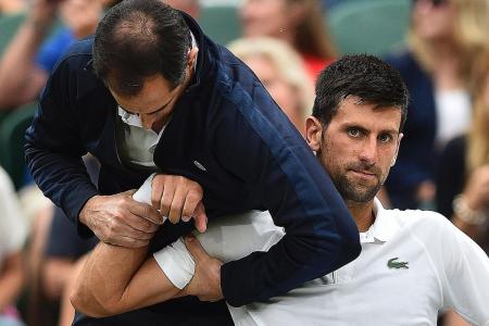 Djokovic draws strength from injury hell