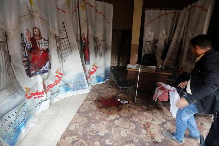 Gunmen kill nine in church near Cairo