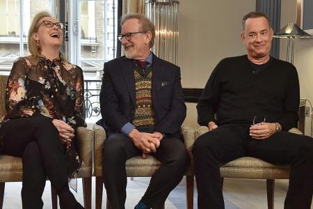 Meryl Streep stepped up her game for The Post, Spielberg and Hanks