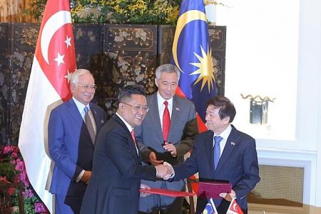 Singapore, Malaysia ink deal for Rapid Transit System 