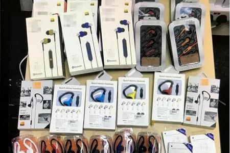 Three arrested at checkpoints for trying to import counterfeit items