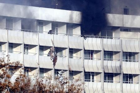 At least five dead in attack on Kabul’s Intercontinental Hotel 