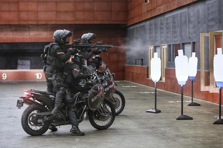 If terrorists strike, these elite cops will ride into battle