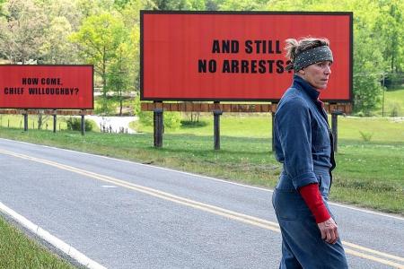 Movie review: Three Billboards Outside Ebbing, Missouri