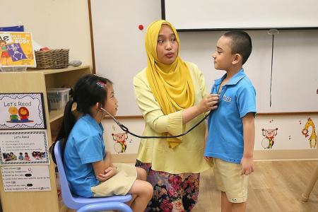 Play-based learning, priority admission at MOE Kindergartens
