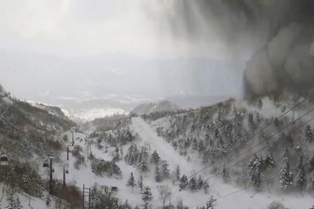 One dead as avalanche engulfs skiers after Japan volcano erupts