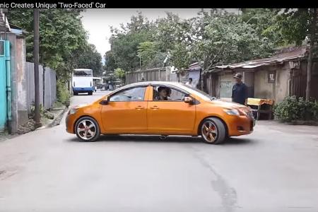 Two-headed car banned from Indonesia roads