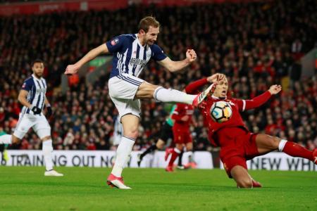 Liverpool knocked out of FA Cup by West Brom