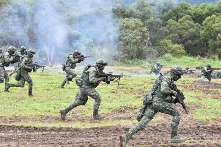 Taiwan holds live-fire drills as China tensions mount