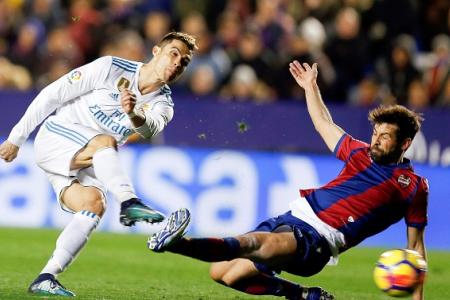 Real Madrid held by struggling Levante