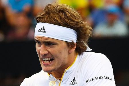 Zverev beats Kyrgios to help Germany advance in Davis Cup