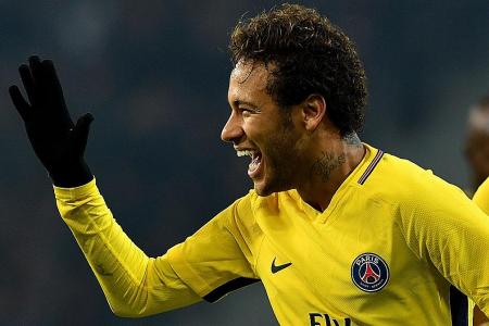Neymar nets free-kick as PSG begin vital month in style