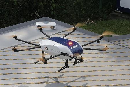 In inaugural flight, drone demonstrates parcel delivery