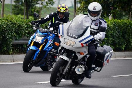 No &#039;Sunday ride&#039; for these uniformed bikers