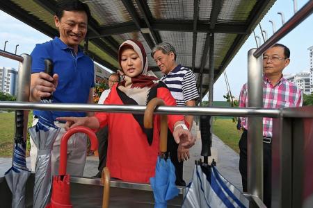 Umbrella-sharing scheme launched in Bukit Batok
