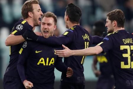 Kane, Eriksen help Spurs draw with Juventus