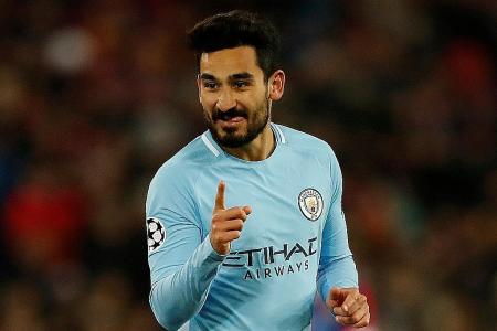 Guendogan steals the show as Man City rout Basel in Champions League