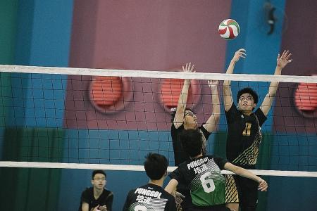 Catholic High beat Punggol to win North Zone B boy&#039;s volleyball title