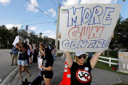 US students plan protests, Washington march, to demand gun control