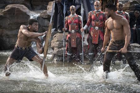 Nigerian cinema fans celebrate Black Panther release