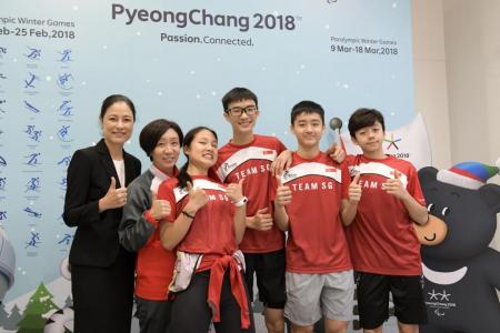 Singapore's first Winter Olympian Cheyenne Goh inspires youngsters