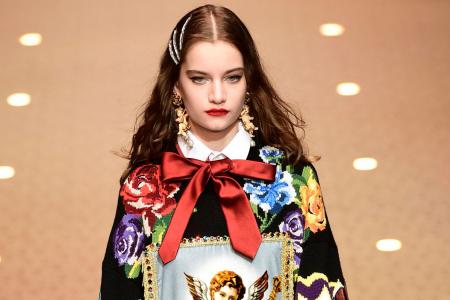 Dolce &amp; Gabbana opens the gates of fashion heaven in Milan show