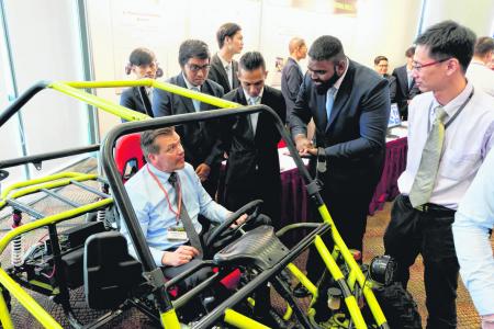 ITE engineering students build electric-powered kart from scratch