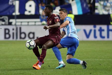 Dembele shines in Messi&#039;s absence