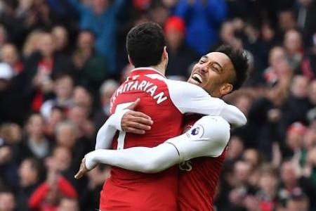 Arsenal end three-match losing run in the EPL