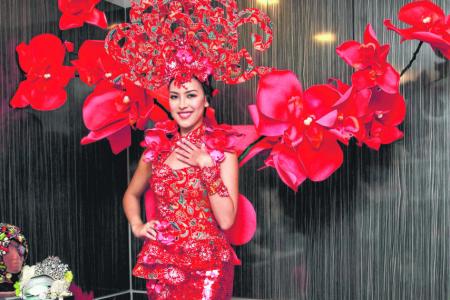 Miss Universe Singapore Lisa Marie White tries hand at interior design