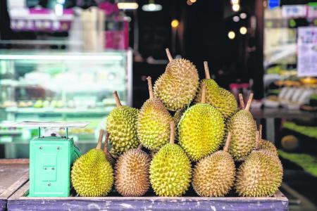 Fans, sellers reaping bumper crop of durians 