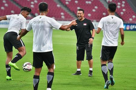 Fandi urges Young Lions to battle for Asiad spot