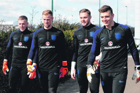 Butland relishes battle for No. 1 spot 