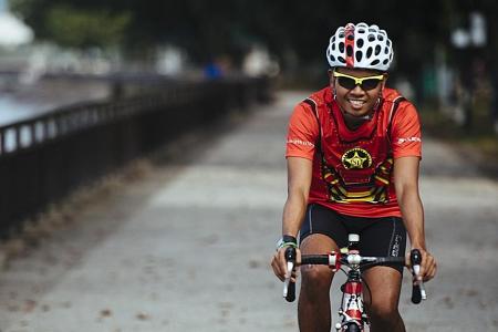 Cycling helps him lower rate of epileptic seizures