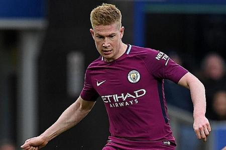 De Bruyne relishes chance to seal EPL title in front of rivals
