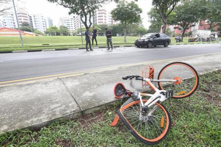 Motorcyclist knocked down by van, teen cyclist dies after car crash