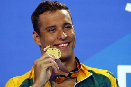 Gold for le Clos, but medal record will have to wait 
