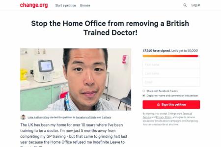 S&#039;porean doctor may have to leave Britain over late visa renewal 