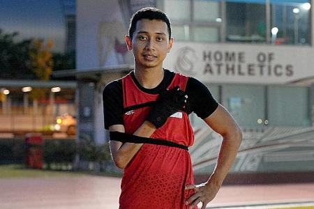 Singapore para-sprinter suspended after positive dope test
