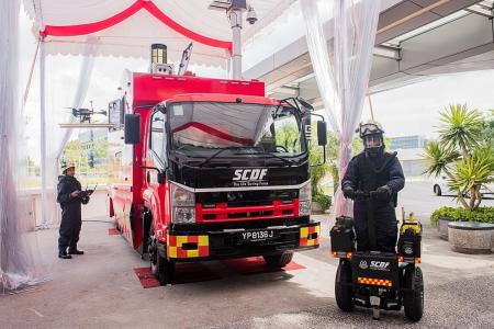 New vehicles to boost SCDF capabilities in case of chemical attack