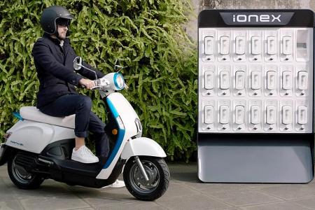 Eco-friendly riding starts with Kymco&#039;s Ionex electric scooter