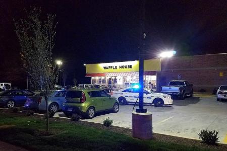 Half-nude gunman kills several people at Tennessee restaurant
