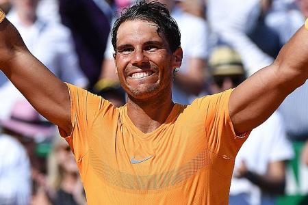 After 11th Monte Carlo title, Nadal looks to Barcelona and French Op