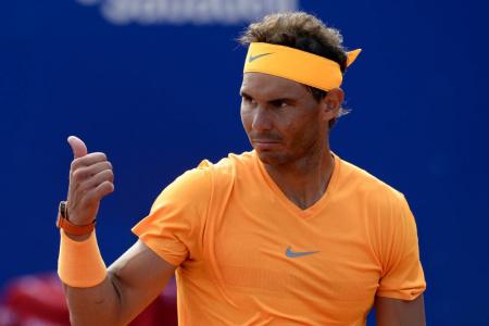 Nadal gets his 400th win on clay