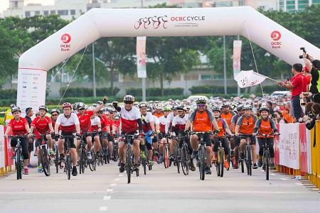 OCBC Cycle events attract over 6,500