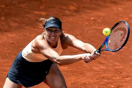Sharapova ousts Begu to be in last 16 of Madrid Open