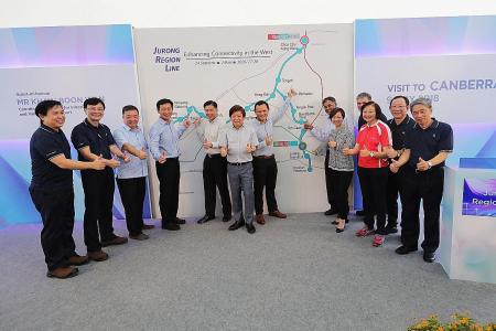 Jurong Region Line to open from 2026 in three phases