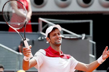 Djokovic dumped out of Madrid Open by Edmund
