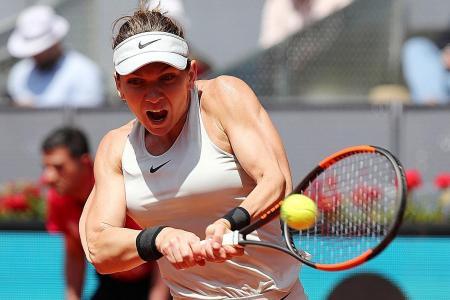 Halep&#039;s first loss at Madrid Open in three years