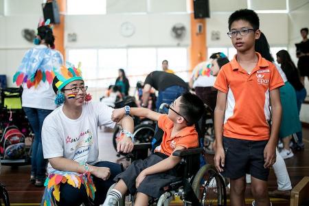 Inclusive camp for special-needs kids